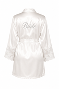 BATA SATINADA BLANCA BRIDE