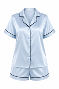 PIJAMA SHORT LORENA AZUL